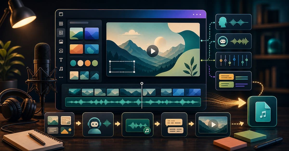 Canva ile video seslendirme nasıl yapılır? AI ses entegrasyonu rehberi