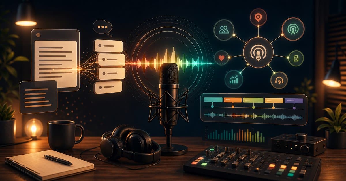 Podcast seslendirme rehberi: Metinden profesyonel ses üretimi