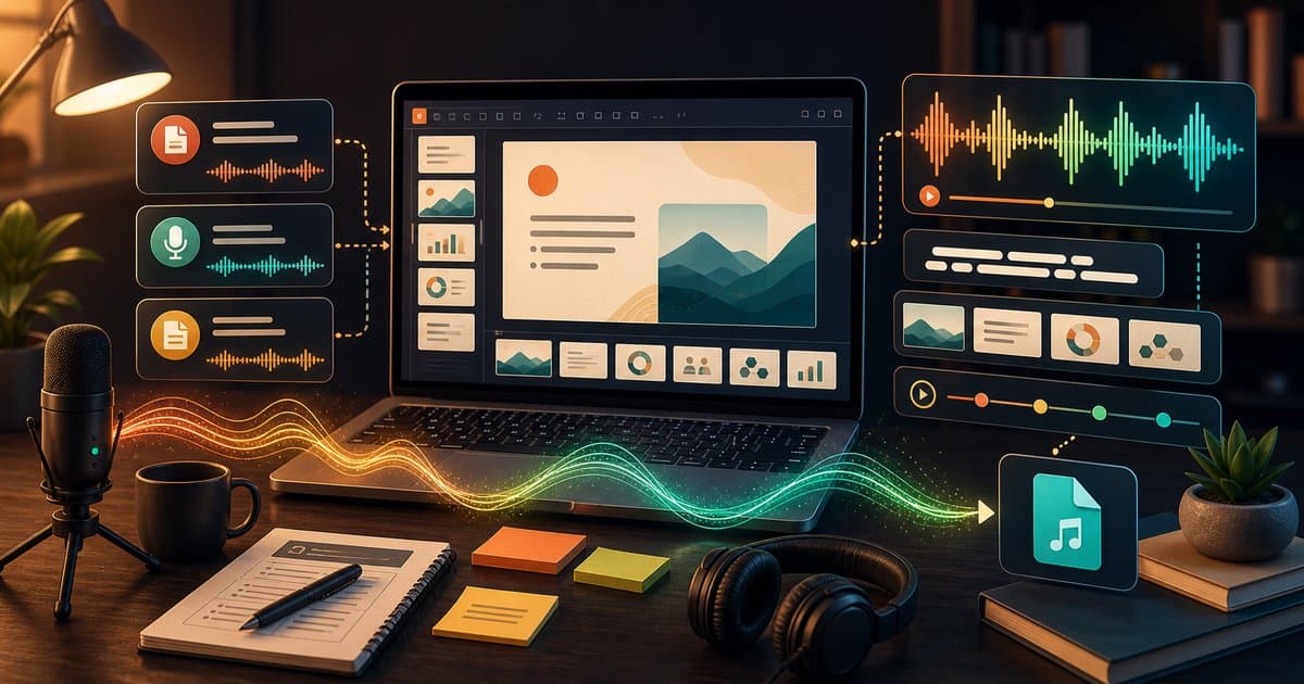 PowerPoint seslendirme rehberi: Anlatımlı sunum ve eğitim slaytları